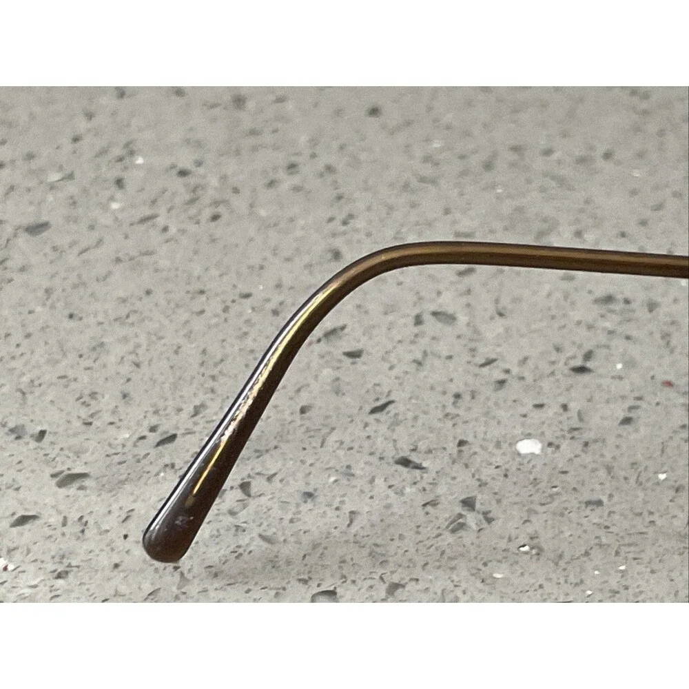 Sferoflex Eyeglasses Frames ONLY 2503-B 267 Rose Gold Half Rim Oval 49-18-130